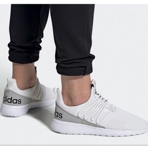 Adidas White LITE RACER ADAPT 3.0 Sneakers size 10.5